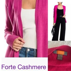 FORTE CASHMERECardigan In pink